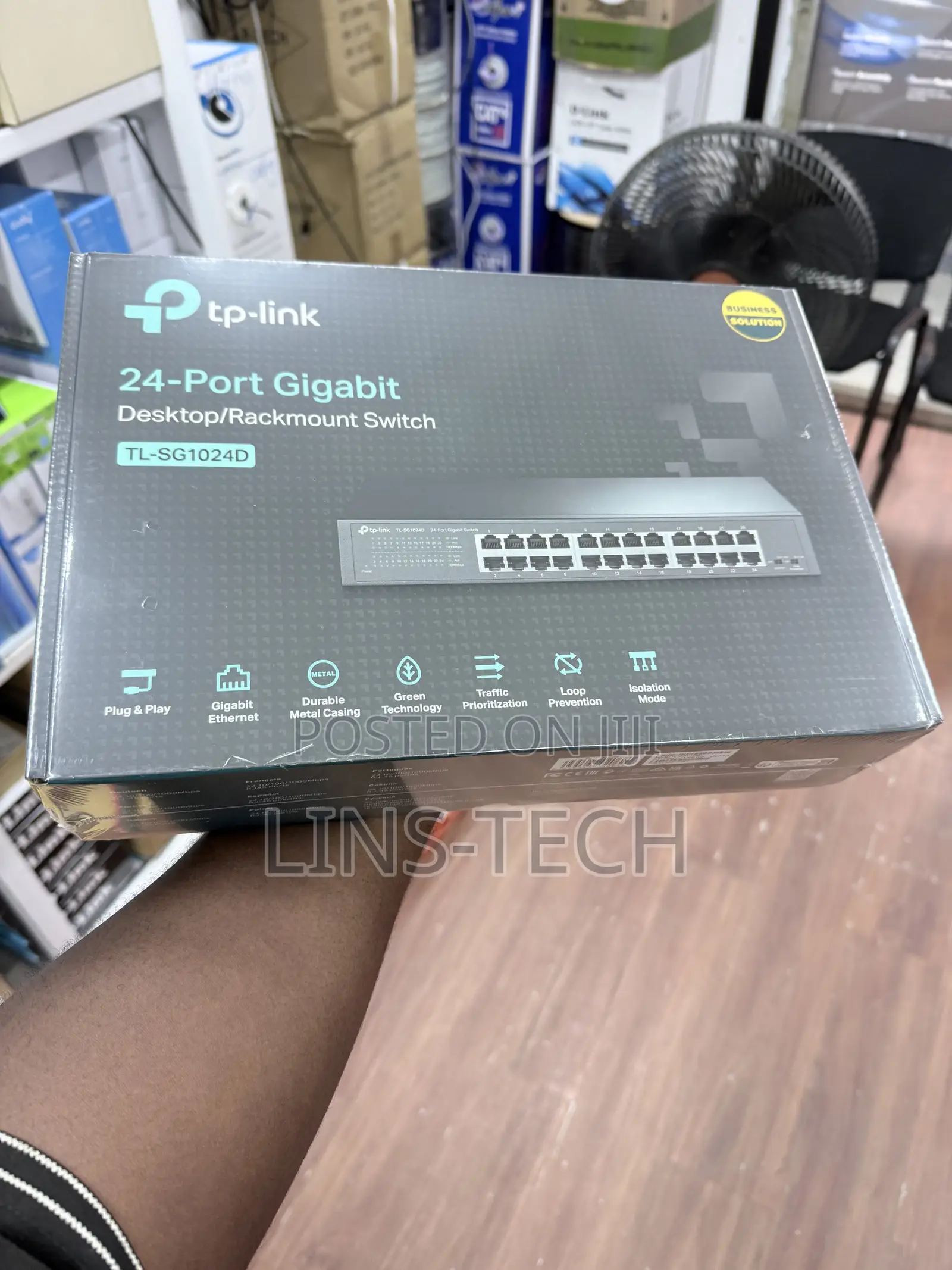 TP-Link 24-Port Gigabit Switch