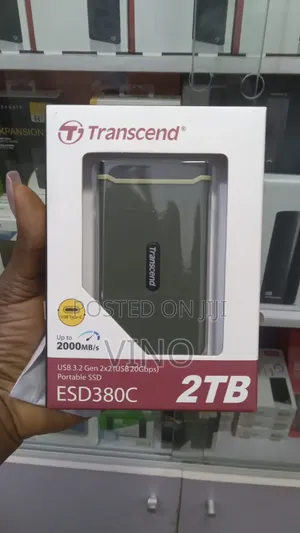 Transcend ESD380C 2TB Portable SSD, External