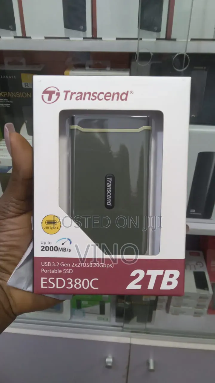 Transcend ESD380C 2TB Portable SSD, External