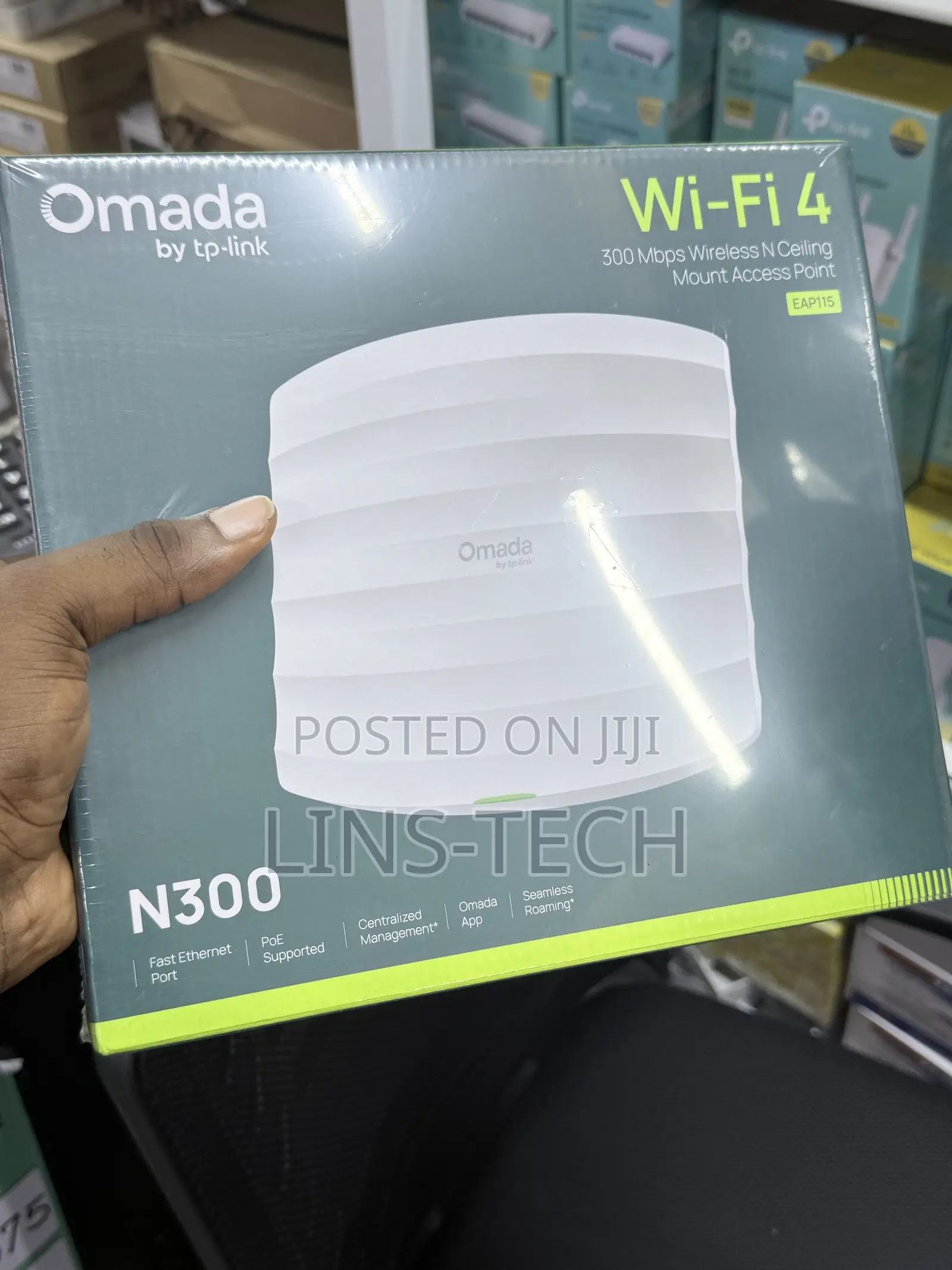Omada WI-FI 4 Wireless Ceiling Mount Access Point