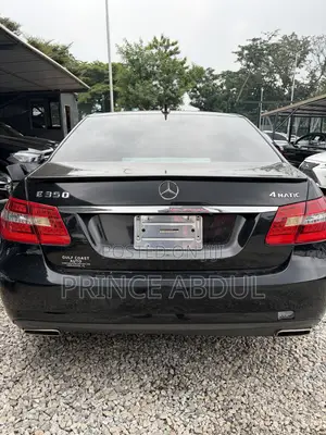 Mercedes-Benz E350 2010 Black