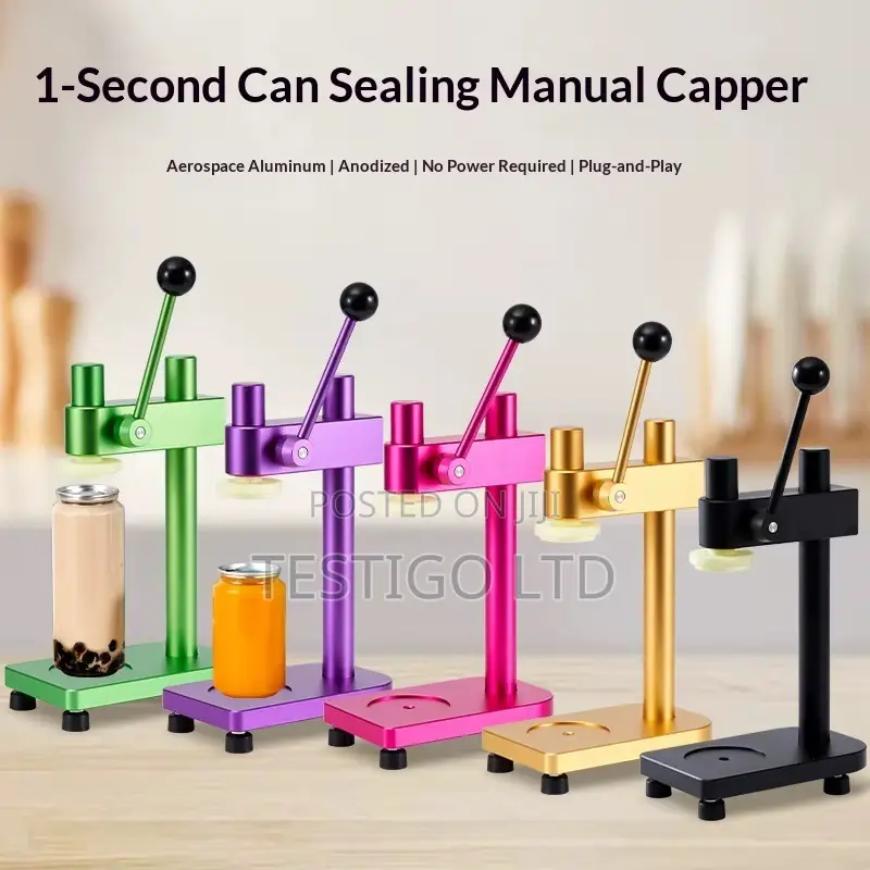 Can Sealing Machine Rental