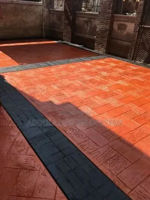 3D Concrete Floor Stamping