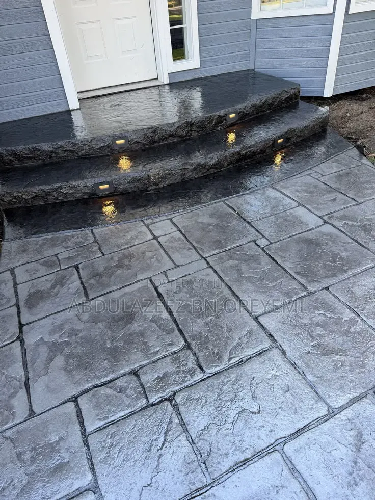 3D Concrete Floor Stamping