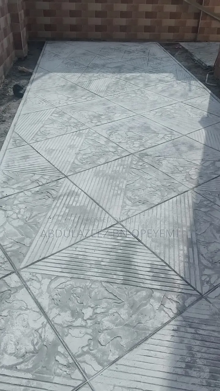 3D Concrete Floor Stamping