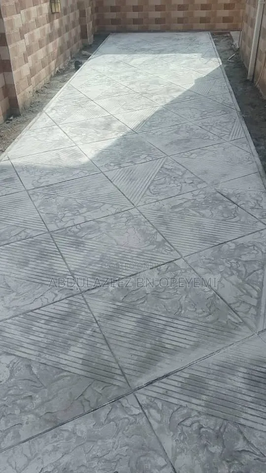 3D Concrete Floor Stamping