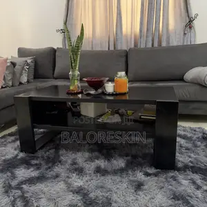 Modern Wooden Durable Black Coffee Centre Table