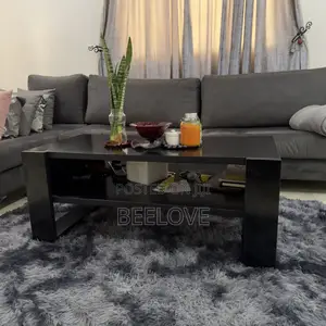 Modern Wooden Durable Black Coffee Centre Table