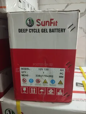 130AH Sunfit Deep-Cycle GEL Battery