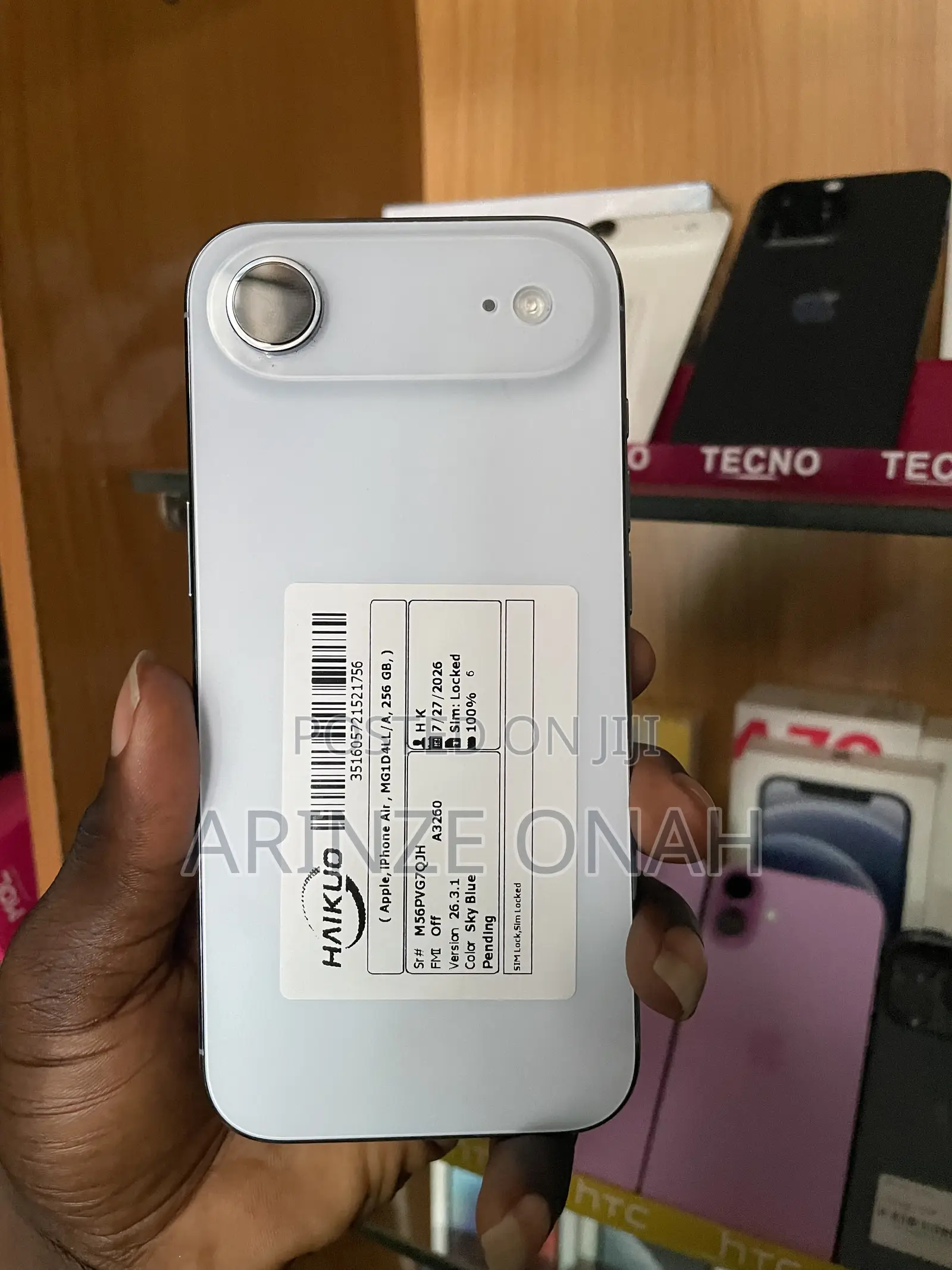 Apple iPhone Air 256 GB White