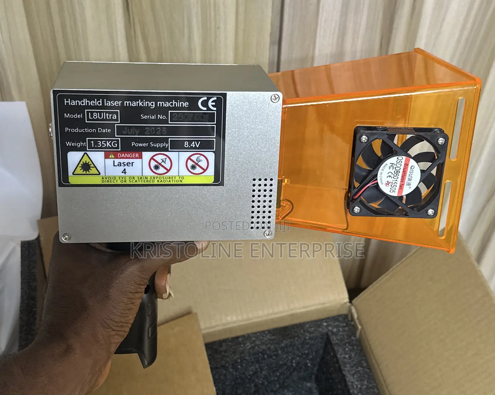 Rechargable Handheld Laser Marking Machine