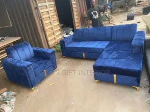 A Standard L Shape Sofa