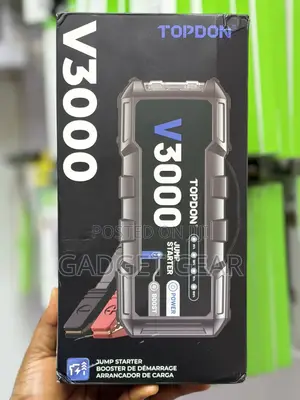 TOPDON V3000 3000A Heavy-Duty Car Jump Starter