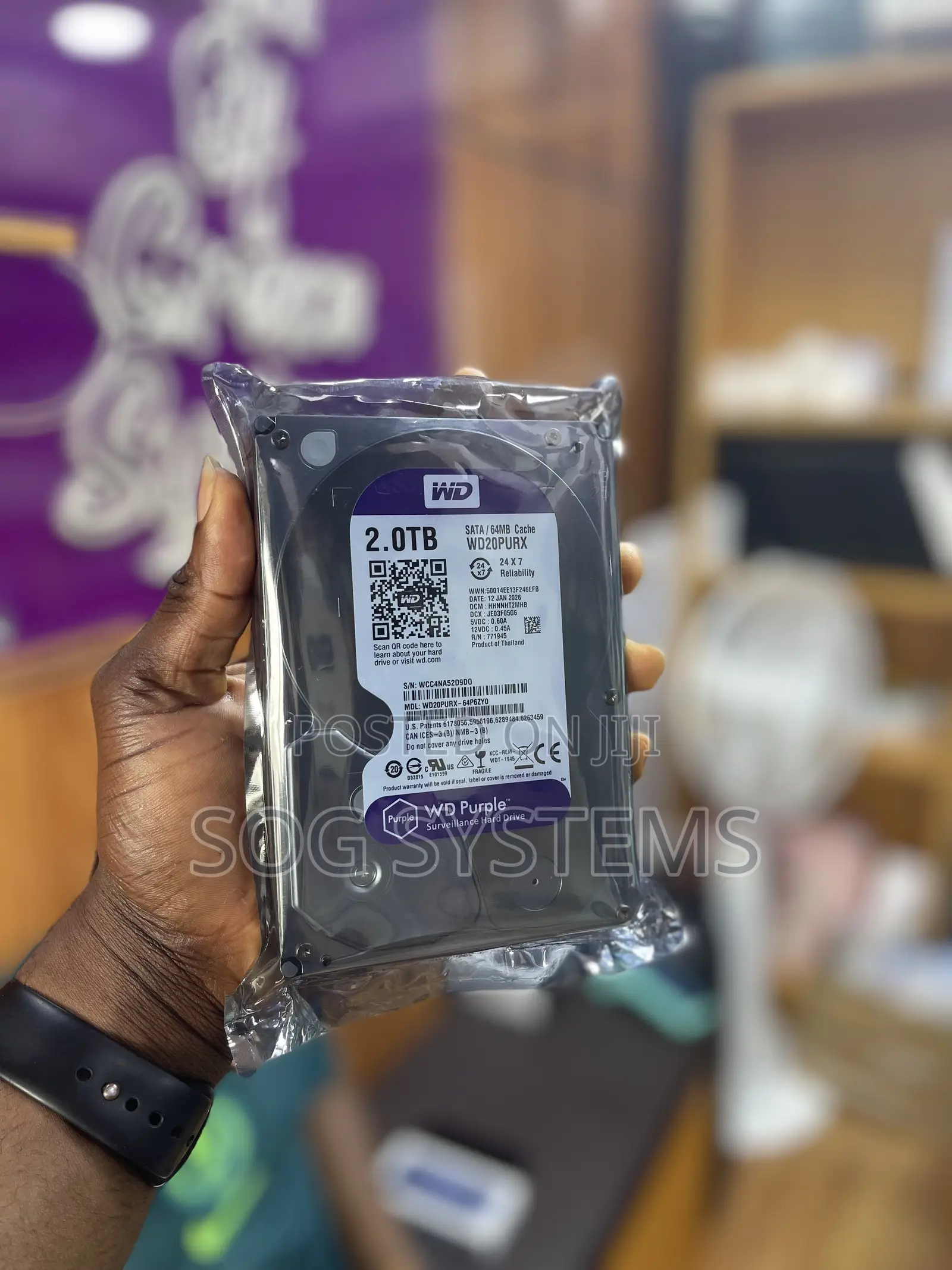 Western Digital WD 2TB Purple
