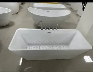 Bathtub With Mixer White