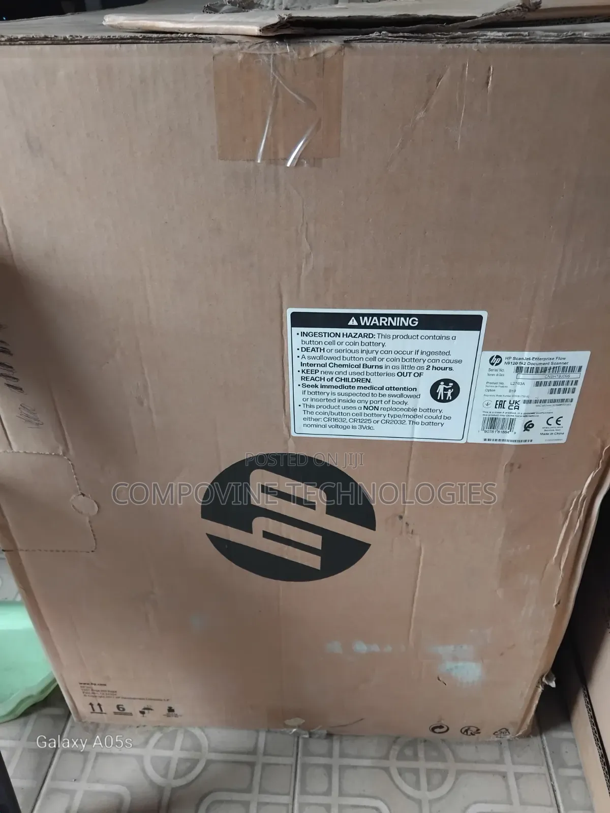 HP Scanjet Enterprise Flow N9120 Fn2 Document Flatbed Scanner