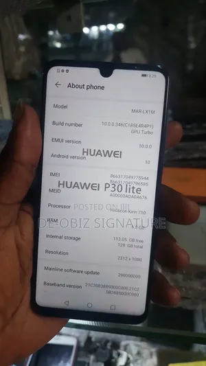 Huawei P30 Lite 128 GB Blue