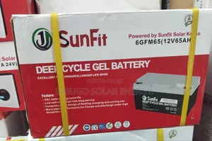 65AH 12v Sunfit Deep-Cycle GEL Battery