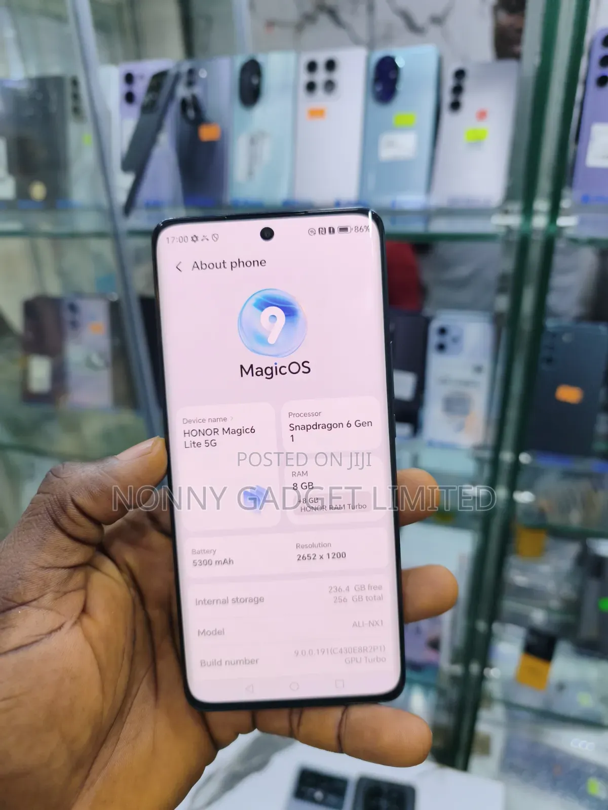 Honor Magic6 256 GB Black