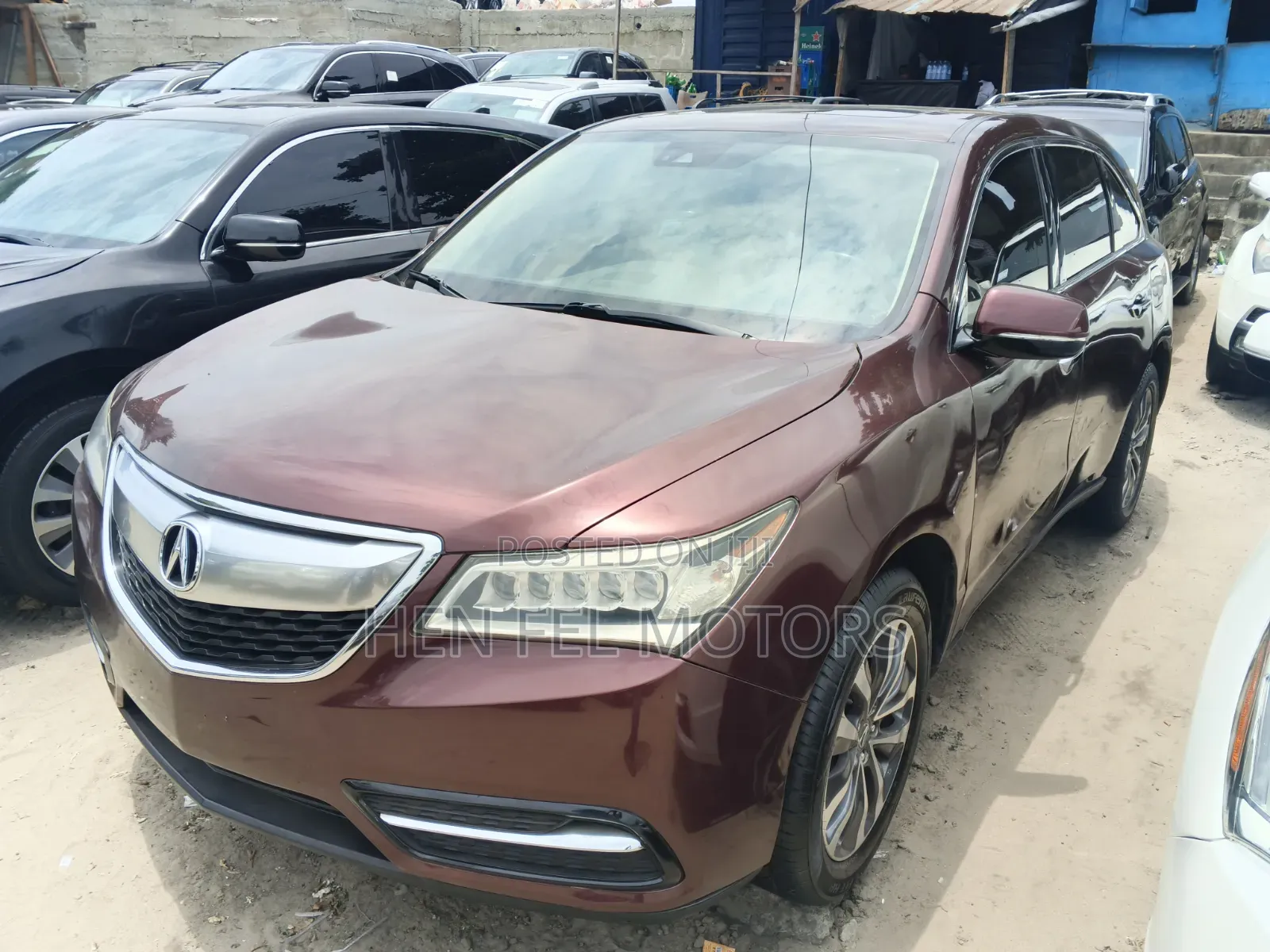Acura MDX 2016 Brown