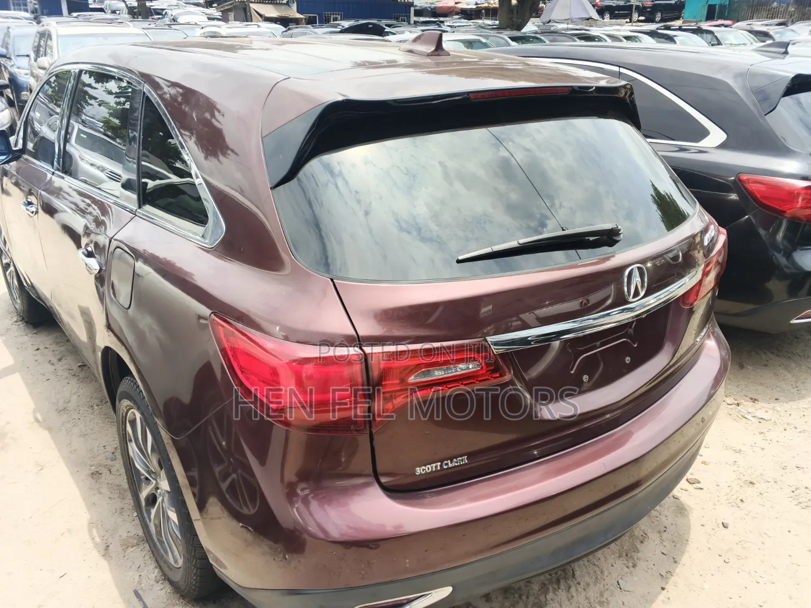 Acura MDX 2016 Brown