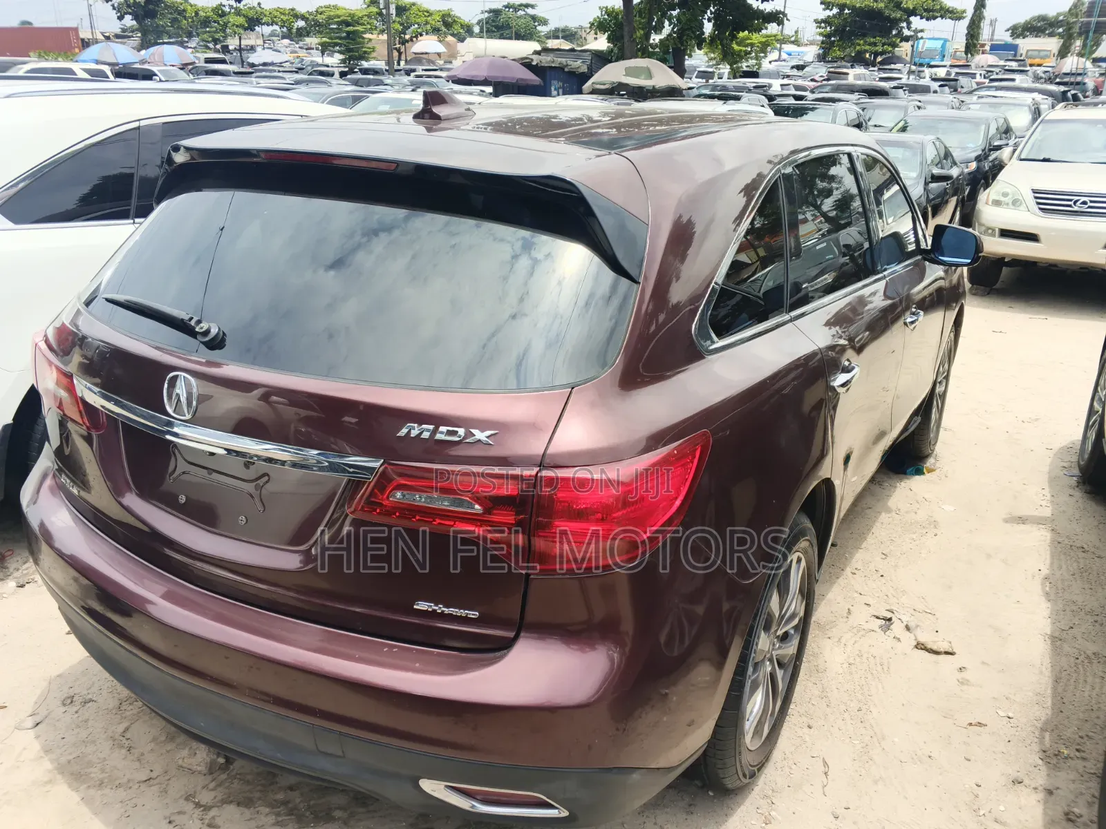 Acura MDX 2016 Brown