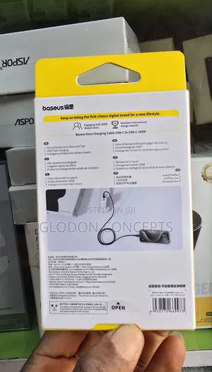 Basues USB C to USB C Cable