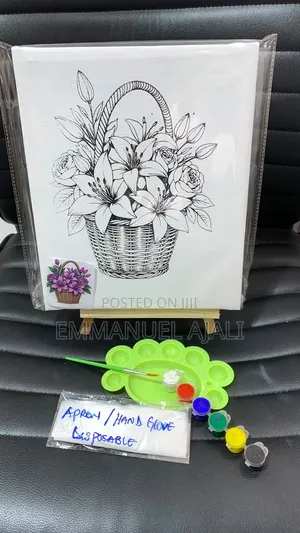 Sip and Paint Canvas and Accessories