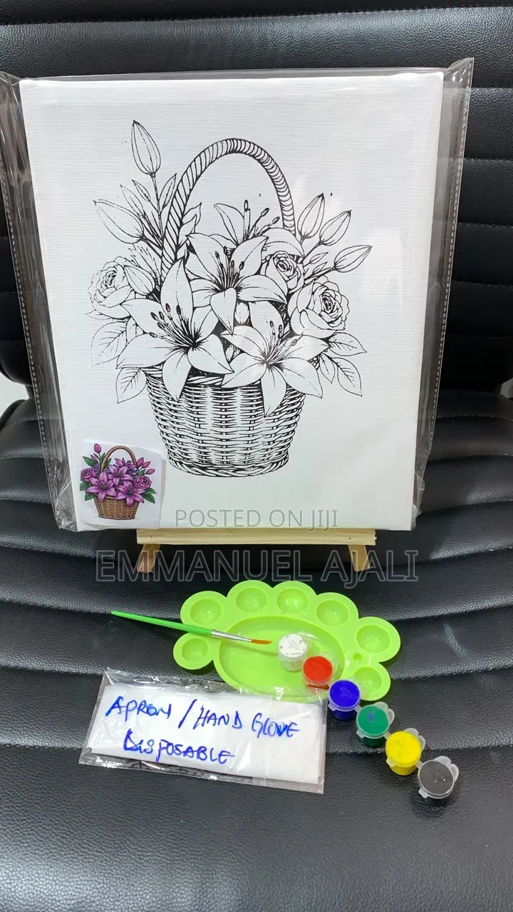 Sip and Paint Canvas and Accessories