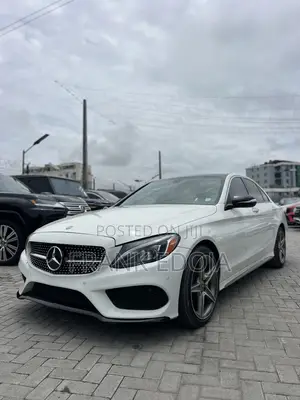 Mercedes-Benz C400 4Matic AWD Sedan (3.0L V6 7A) 2015 White