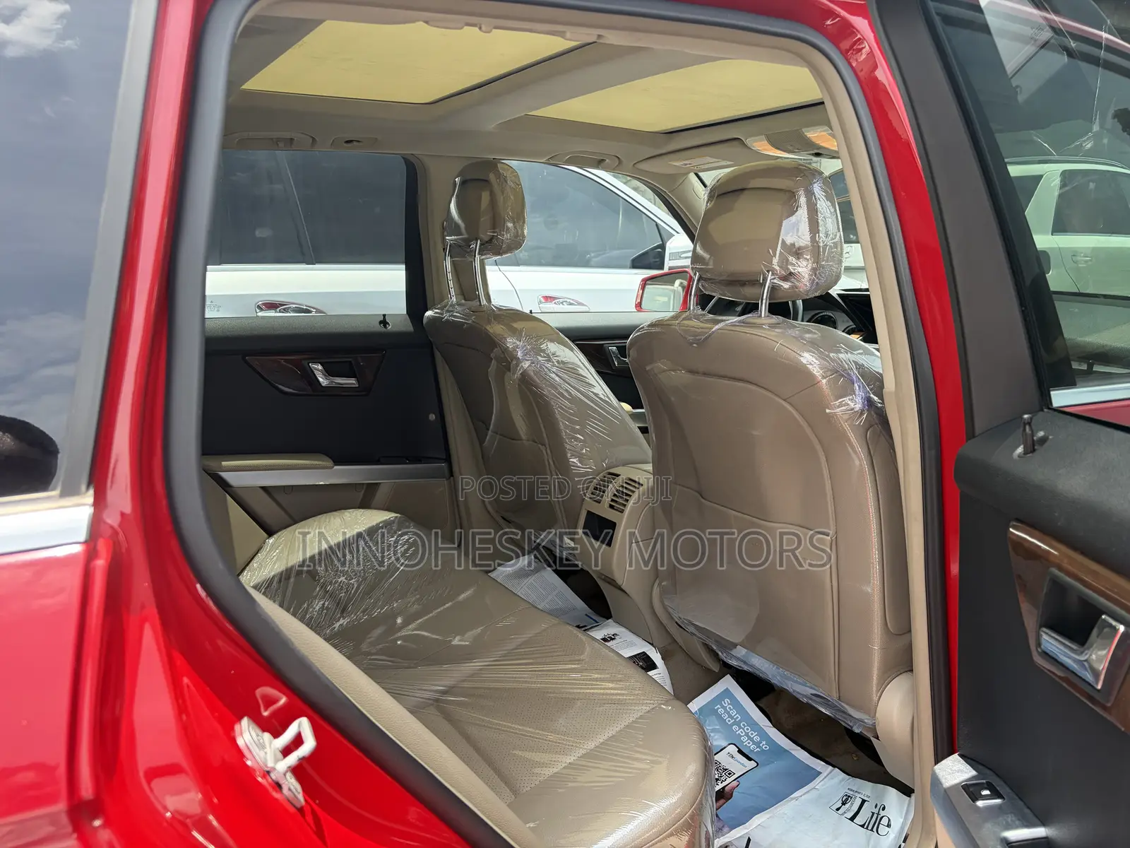 Mercedes-Benz GLK-Class 350 2011 Red