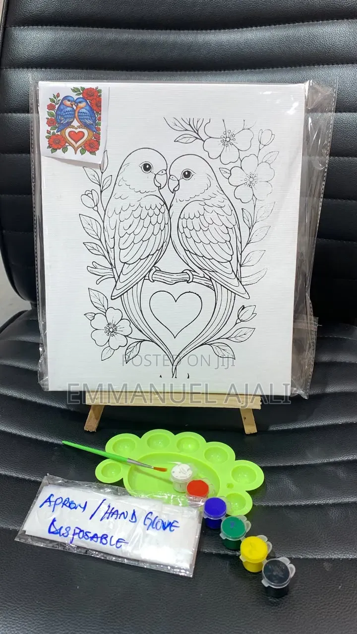 Sip and Paint Canvas and Accessories