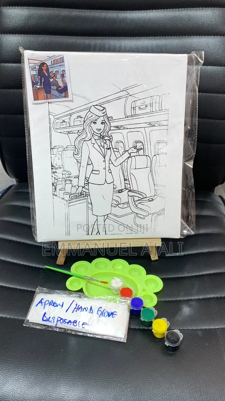 Sip and Paint Canvas and Accessories