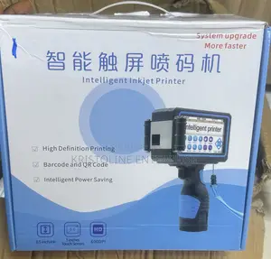 Rechargable Handheld Intelligent Inkjet Printer