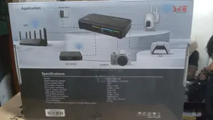 SKE Mini DC UPS (Model: POE-930P-LFP) Is a 24000mAh Backup Power