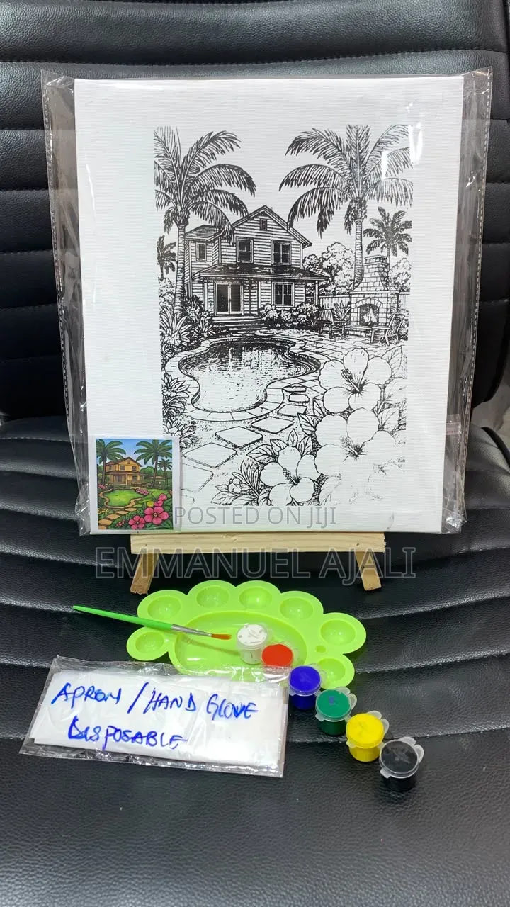 Sip and Paint Canvas and Accessories