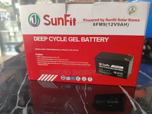 12V 12ahms Sunfit Gel Battery