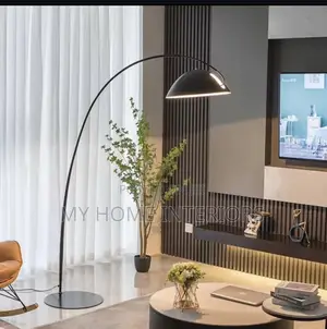 Standing Curved Floor Lamp