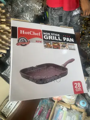Quality Nonstick Induction Bottom Grill Fry Pan 28cm.