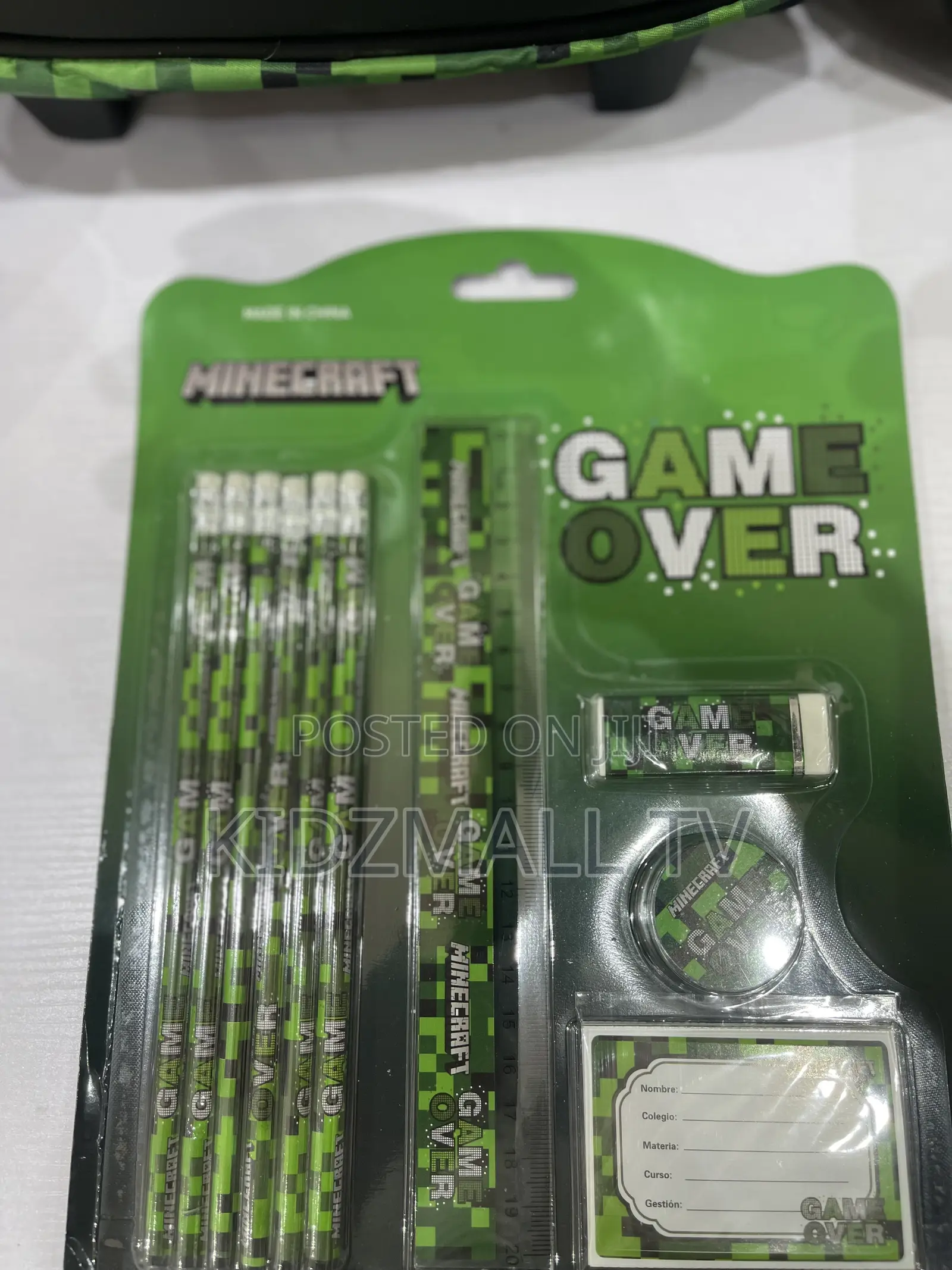 Minecraft Trolley Backpack
