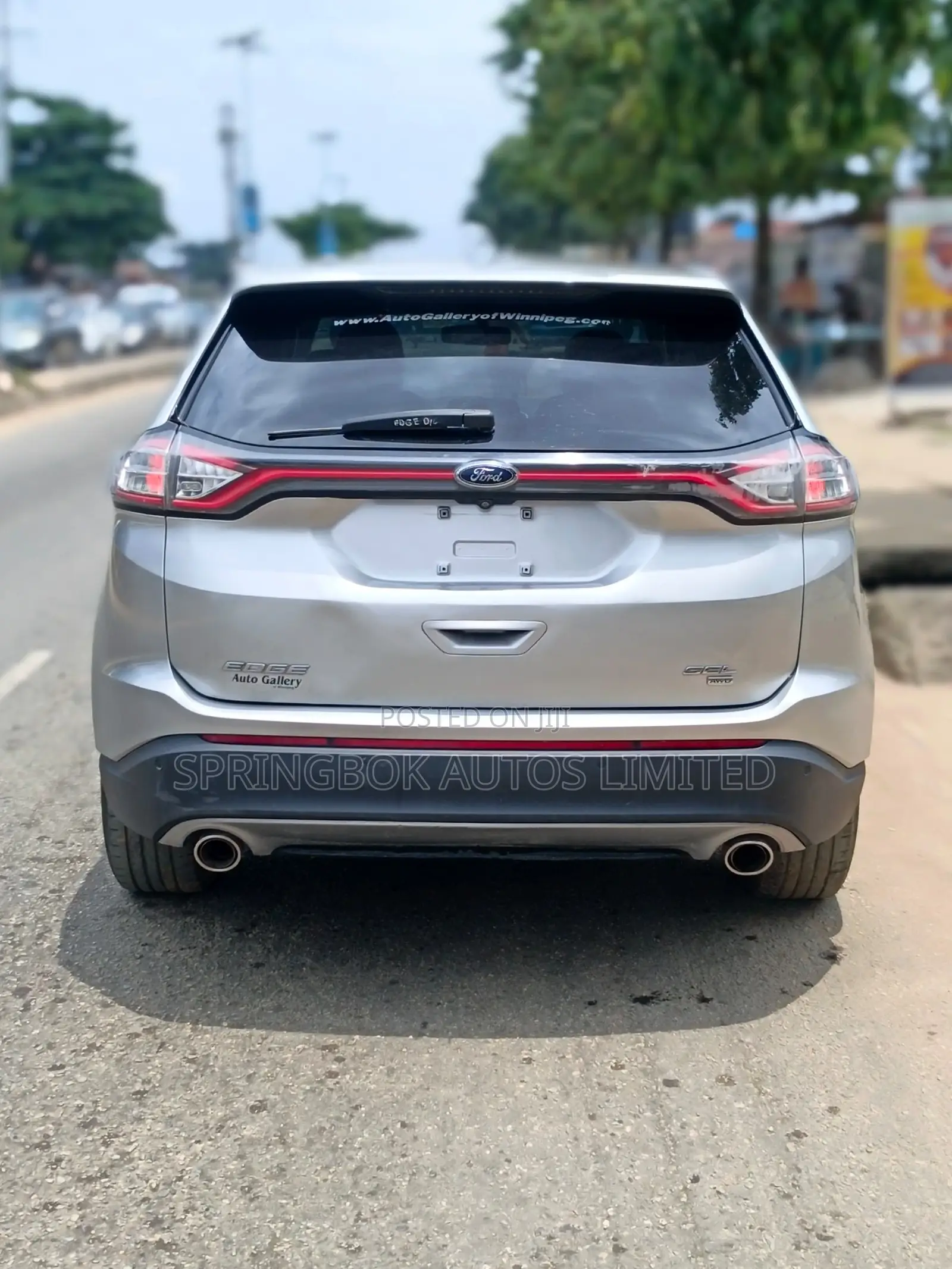 Ford Edge SEL 4dr AWD 2017 Silver