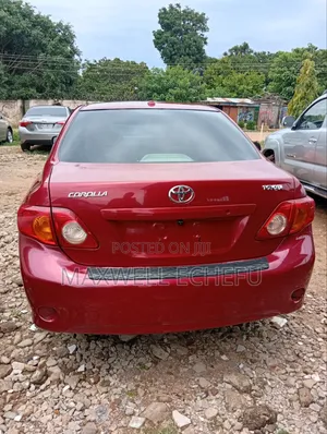 Toyota Corolla 2008 Red