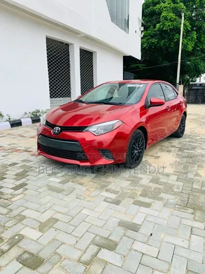 Toyota Corolla 2015 Red