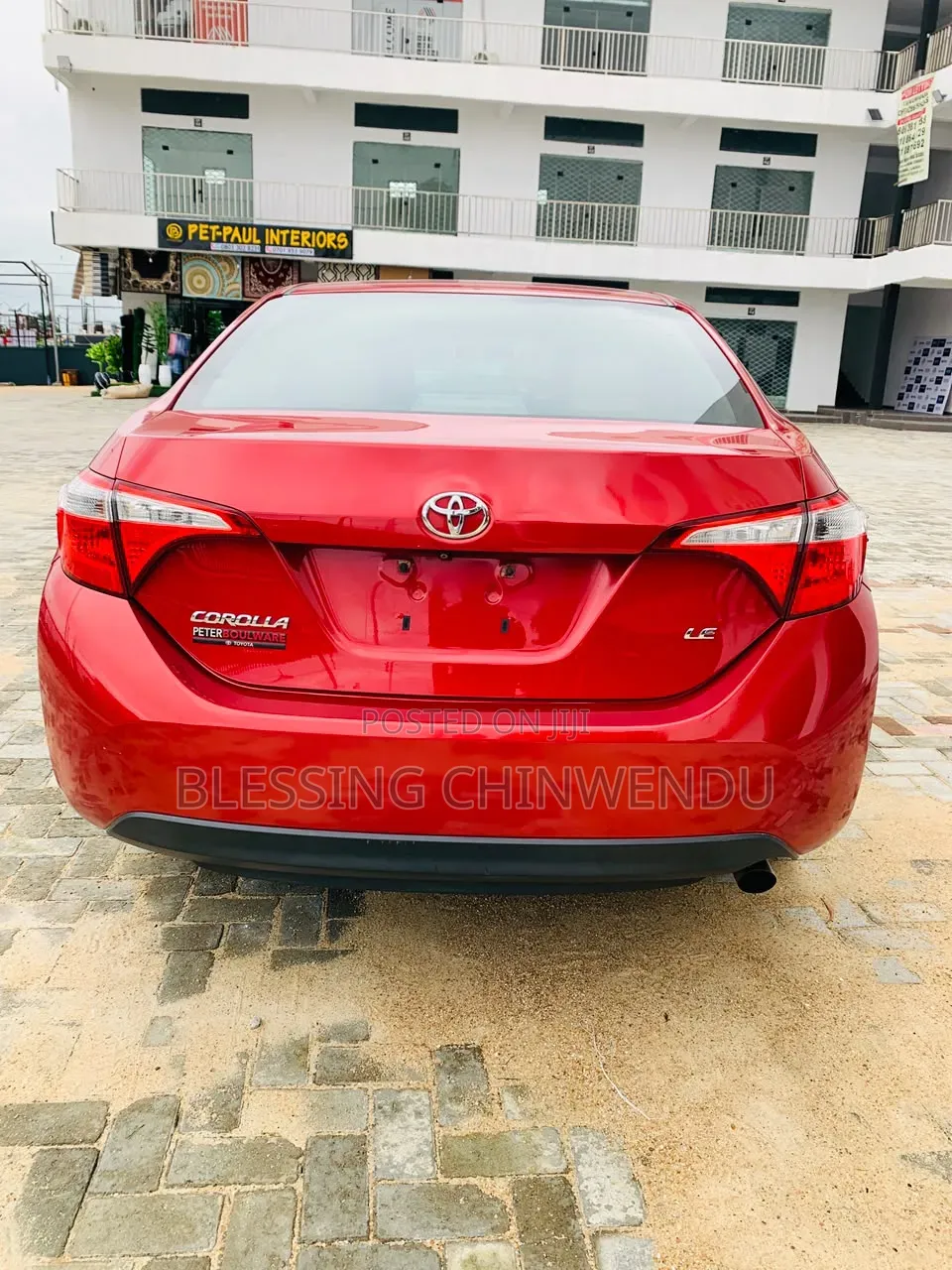 Toyota Corolla 2015 Red