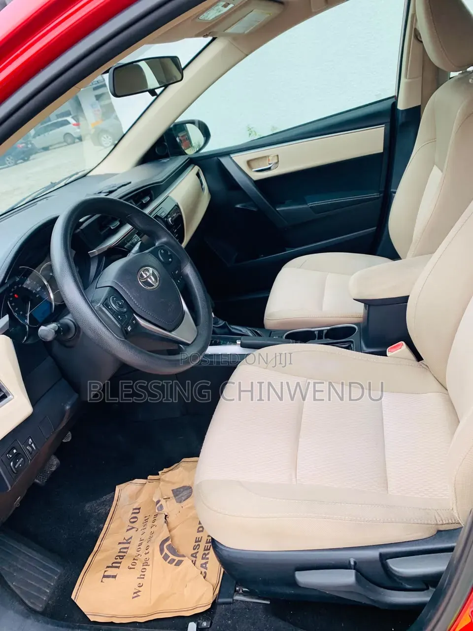 Toyota Corolla 2015 Red