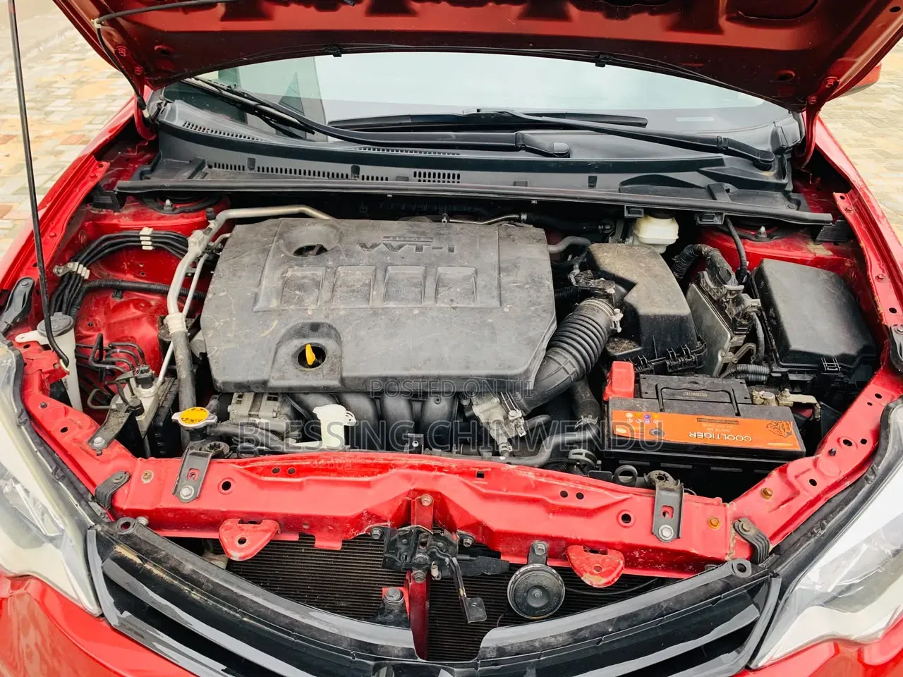 Toyota Corolla 2015 Red