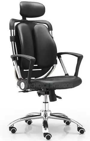 Ergonomic Executive Office Chair With Lumbar Support