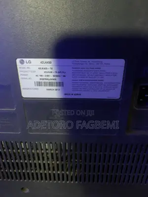 Used LG Television