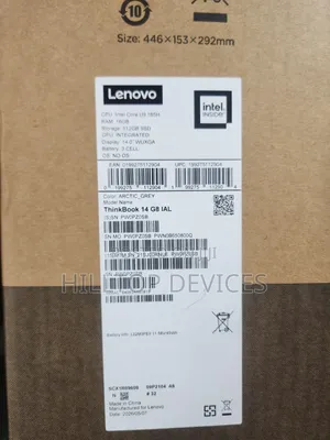 New Laptop Lenovo ThinkBook 14 G8 IAL 16GB Intel Core Ultra 9 SSD 512GB