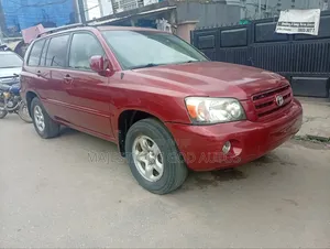 Toyota Highlander 2007 Burgundy